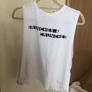 Under Armour White Workout Tank